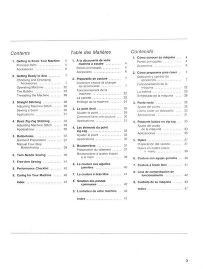 Singer Sewing Machine Model 02 22 - Instruction User Manual
