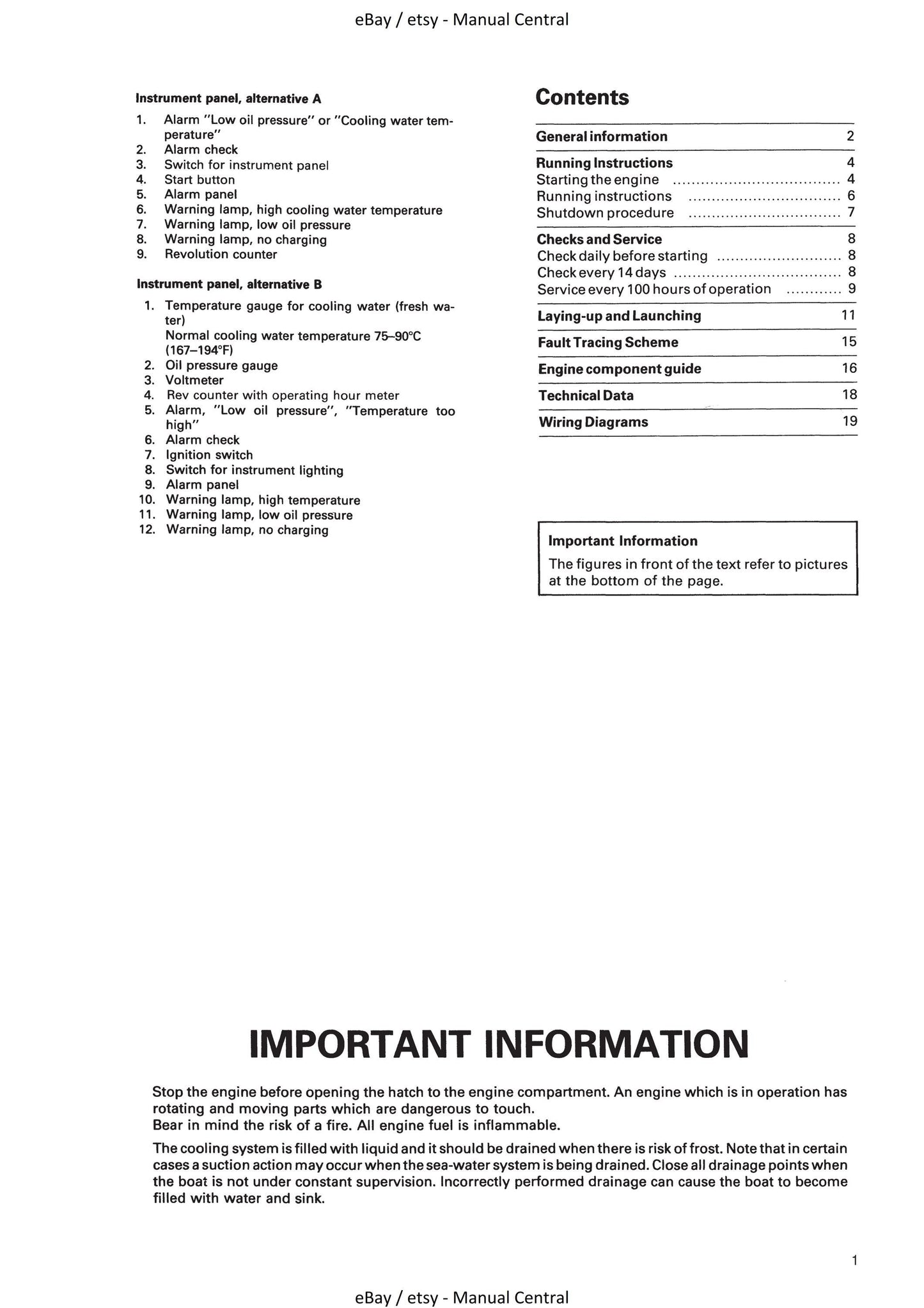 Volvo Penta - Owners Manual - 2001 2002 2003 2003T