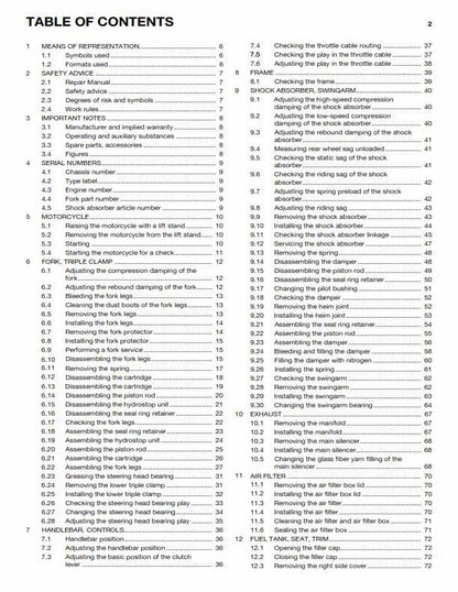 Husqvarna 2015 - FC 450 - Service Workshop Repair Manual