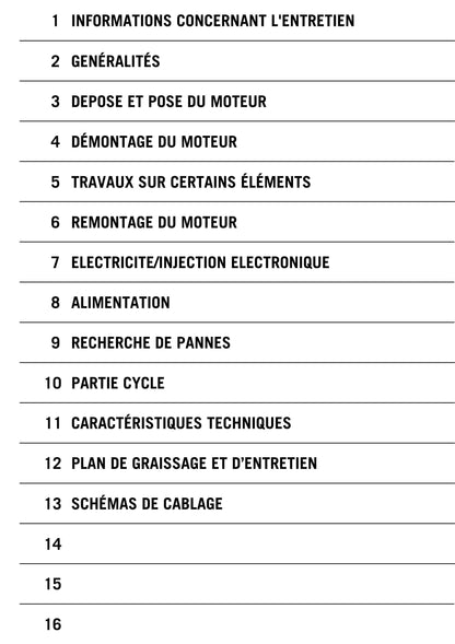French Language - KTM 2003 - 2008 - 950 990 Adventure - Super Duke R - Supermoto /R - Super Enduro - Engine - Manuel de Reparation