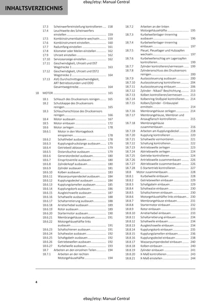 German Language - GASGAS 2023 - EC 250 300 - Reparaturanleitung - Service Workshop Repair Manual