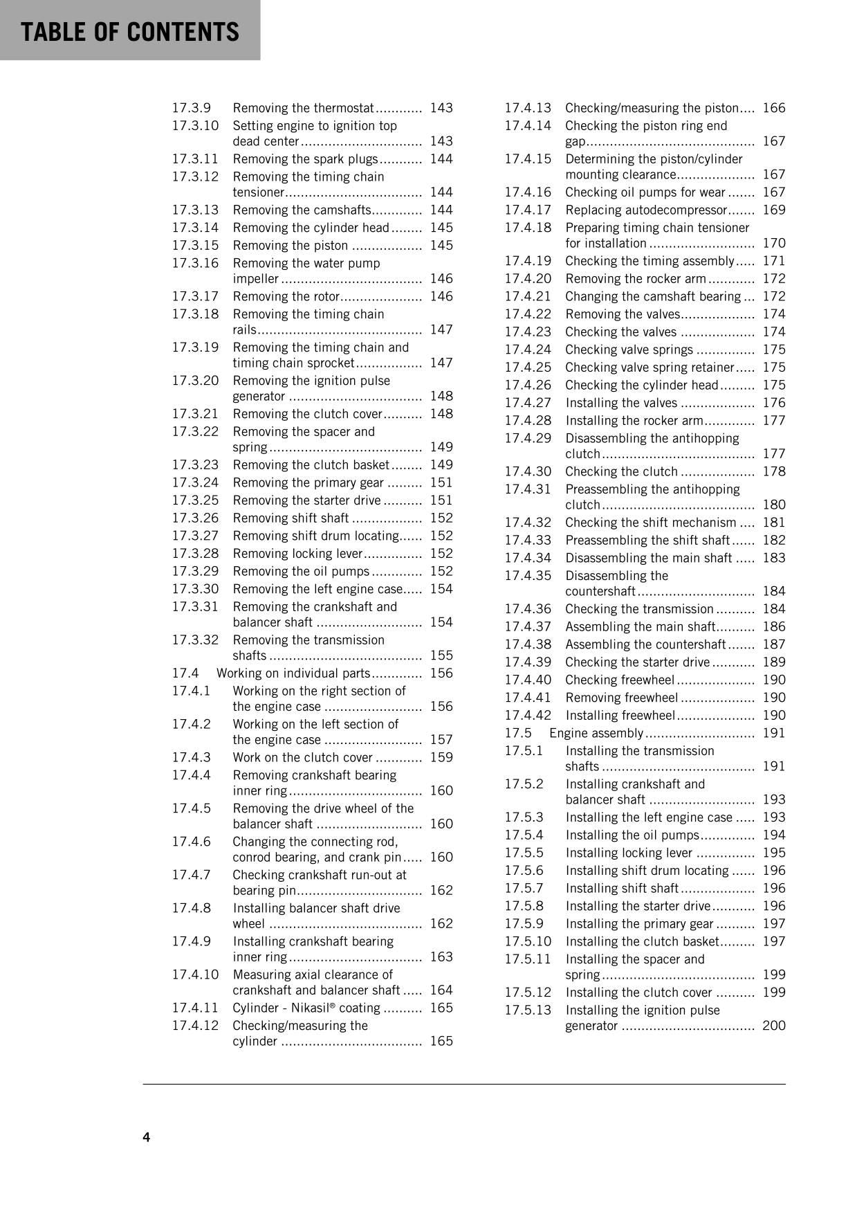 KTM 2016 - 690 Enduro R - Service Workshop Repair Manual