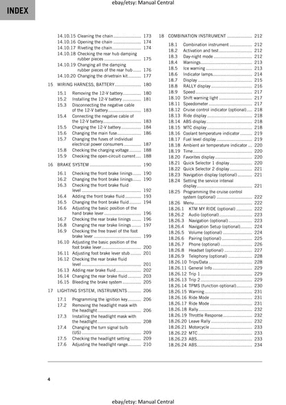 KTM 2019 - 790 Adventure R - Service Workshop Repair Manual