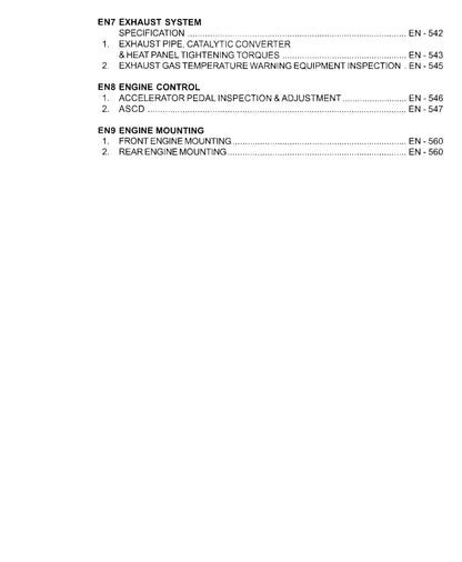 Nissan R32 Skyline Engines - CA18i RB20E RB20DE RB20DET RB25DE RB26DETT - Workshop Service Repair Manual