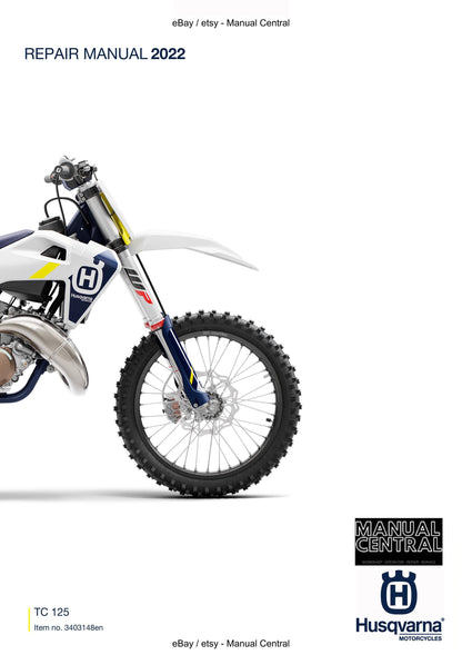 Husqvarna 2022 - TC 125 - Service Workshop Repair Manual