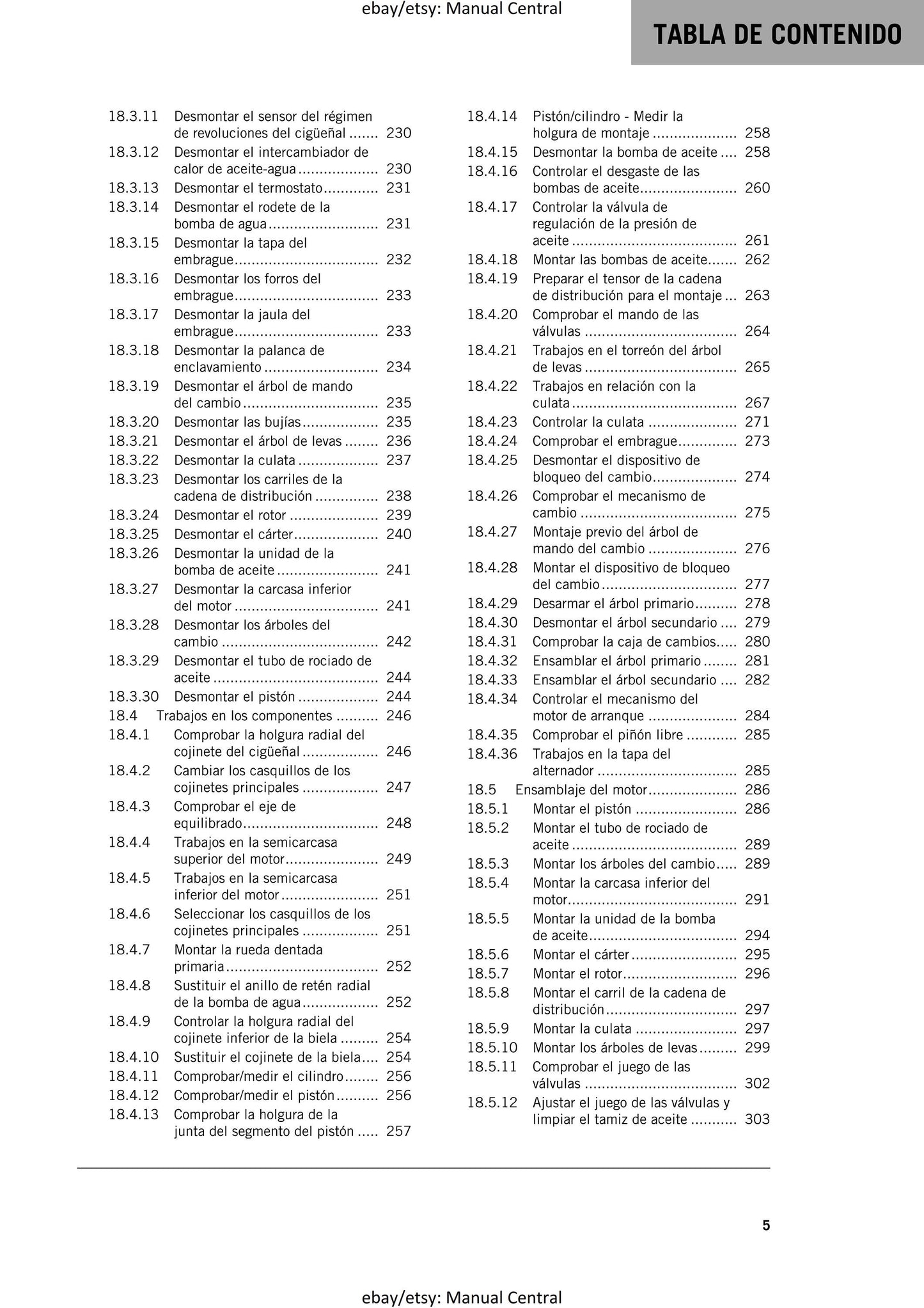 Spanish Language - KTM 2023 - 890 Duke GP - Manual de Reparacion