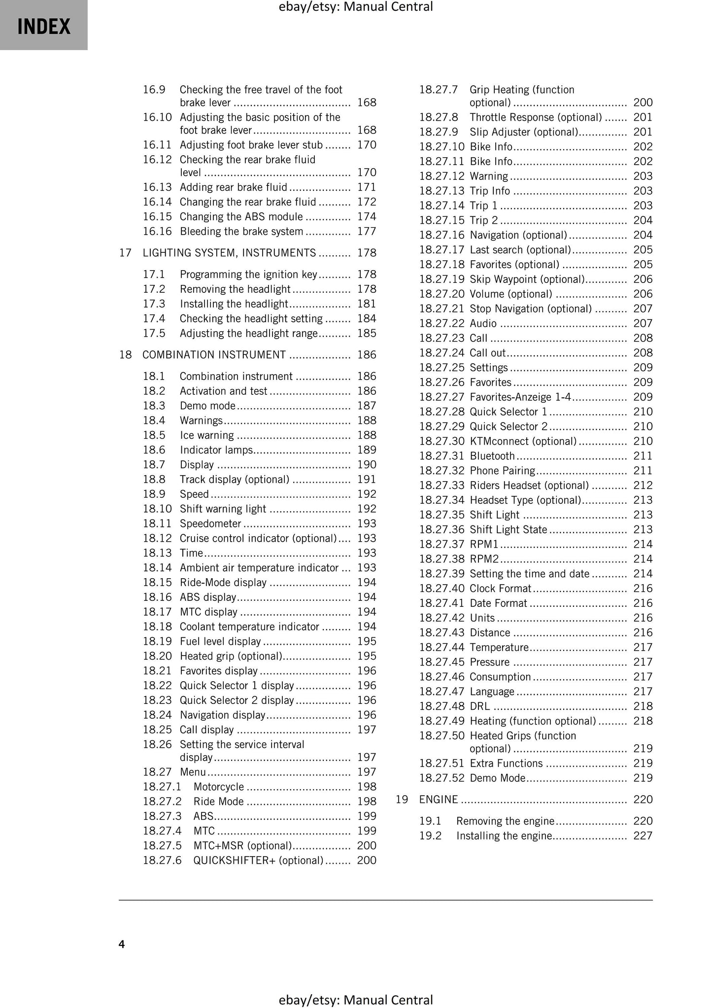KTM 2024 - 890 Smt - Service Workshop Repair Manual