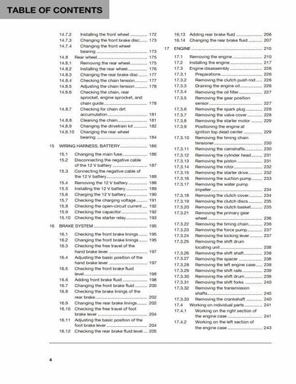 Husqvarna 2017 - FC FX 350 - Service Workshop Repair Manual
