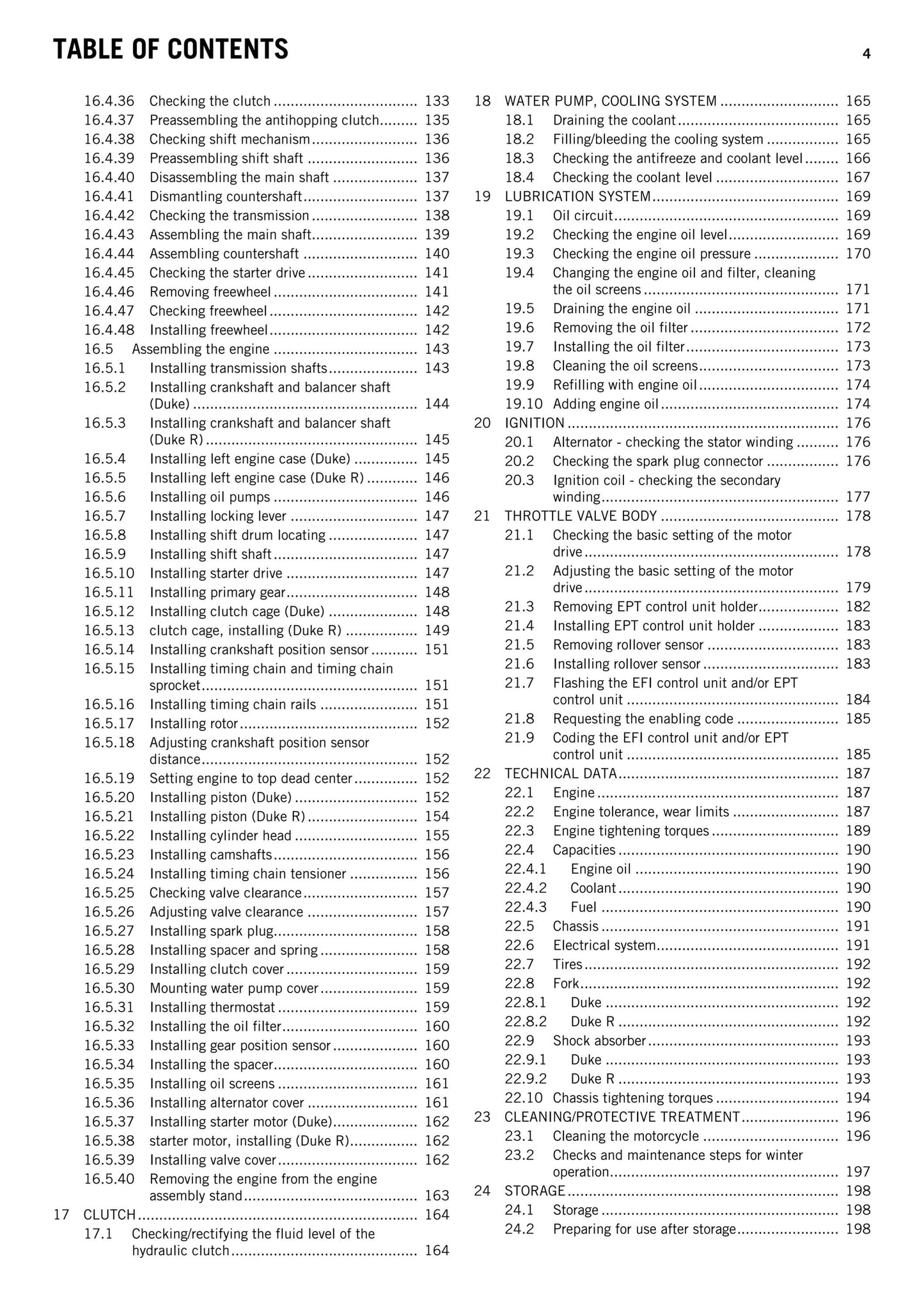 KTM 2011 - 690 DUKE R - Service Workshop Repair Manual