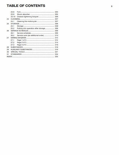 Husqvarna 2014 - FC 250 - Service Workshop Repair Manual
