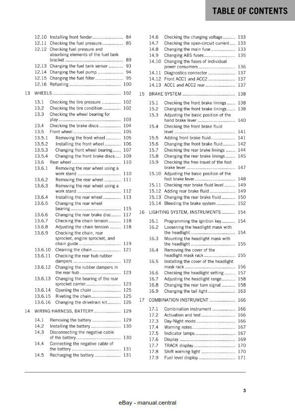 KTM 2018 - 790 Duke L - Service Workshop Repair Manual