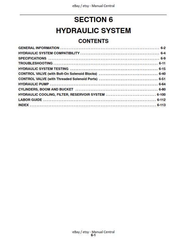 New Holland - Skid Steer L565 LX565 LX665 - Workshop Service Repair Manual