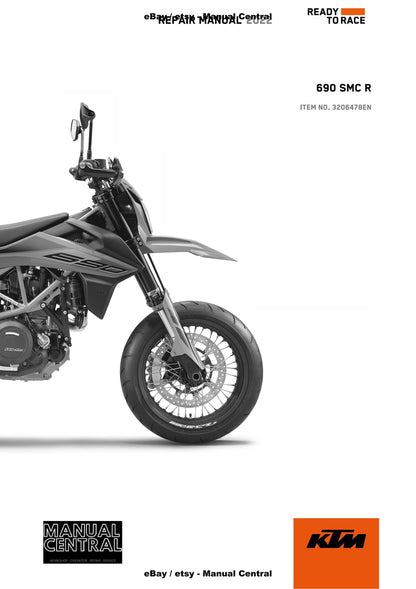 KTM 2022 - 690 SMC R EU - Service Workshop Repair Manual