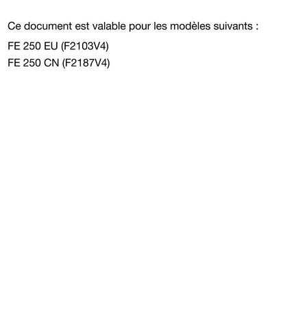 French Language - Husqvarna 2022 - FE 250 - Manuel De Reparation