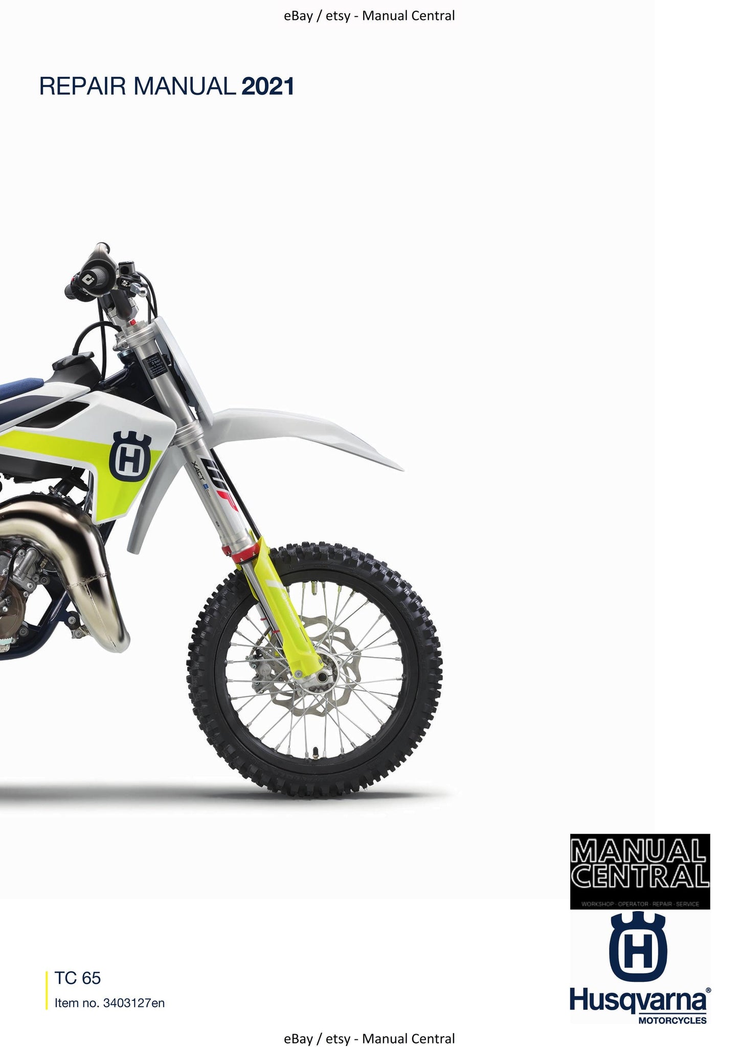 Husqvarna 2021 - TC 65 - Workshop Service Repair Manual