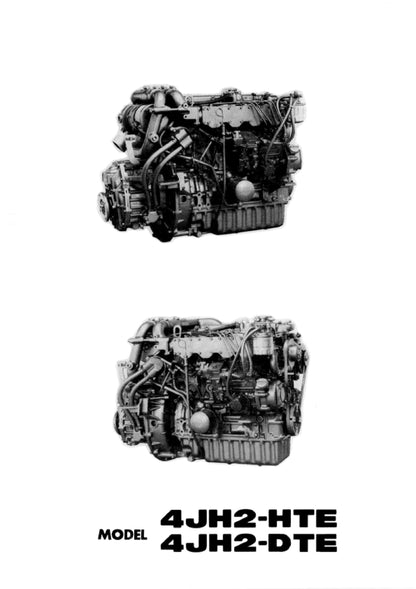 Yanmar Diesel Engine -  4jh2e 4jh2-te 4jh2-hte 4jh2-dte 4jh2-ute - Parts Manual