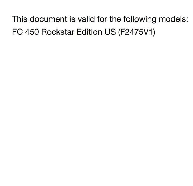 Husqvarna 2022 - FC 450 Rockstar Edition - Service Workshop Repair Manual