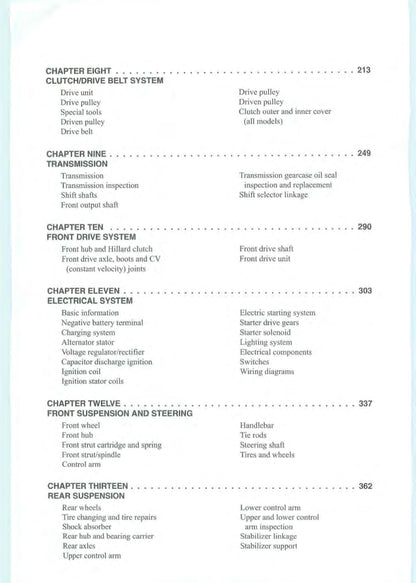 Polaris 1996 to 2003 Sportsman 400 500 Xplorer 500 4x4 - workshop service repair manual