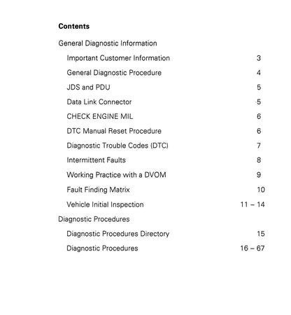 Jaguar Aj6 4.0L Engine Management System OBD I - Diagnostic Guide