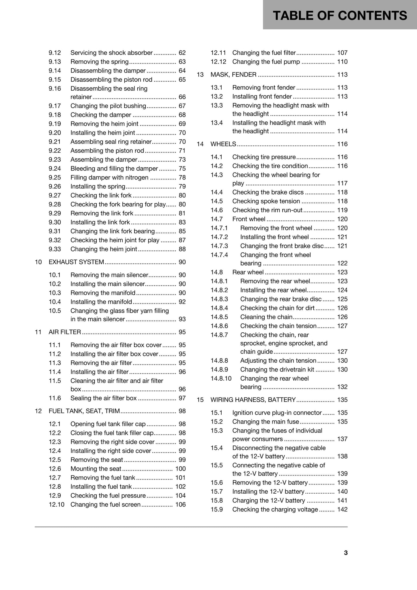 Husqvarna 2018 - TE 250i 300i - Workshop Service Repair Manual