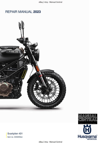 Husqvarna 2023 - Svartpilen 401 - Service Workshop Repair Manual