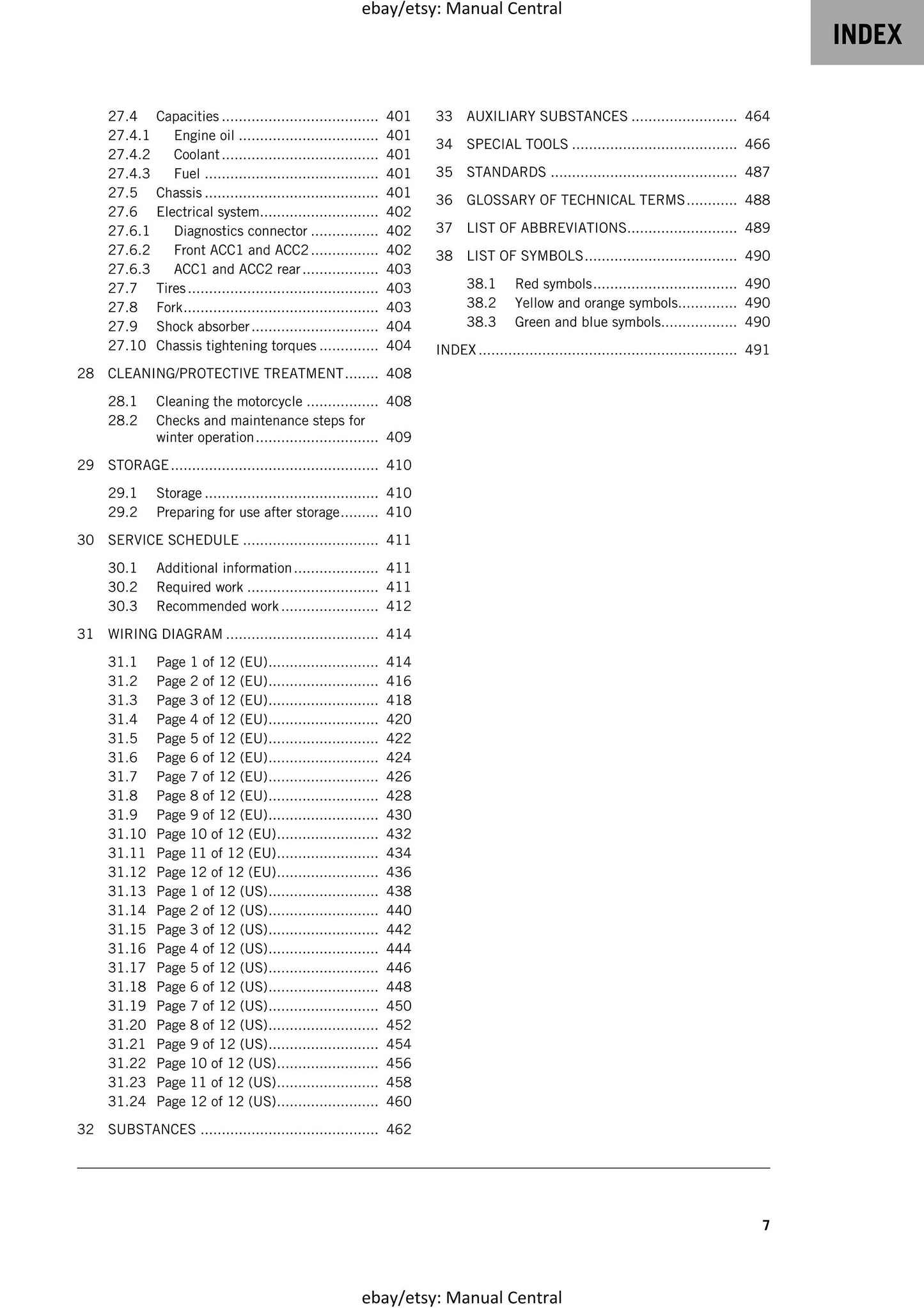 KTM 2019 - 790 Adventure R - Service Workshop Repair Manual