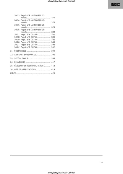 KTM 2020 - 450 500 Exc-f Six Days Xcf-w - Service Workshop Repair Manual
