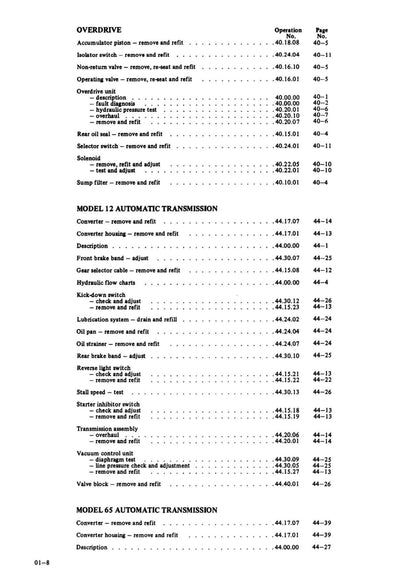 Jaguar XJ6 Series 2 - Daimler Sovereign - Workshop Service Repair Manual