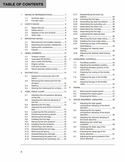 Husqvarna 2014 - Fe 450 501 - Service Workshop Repair Manual