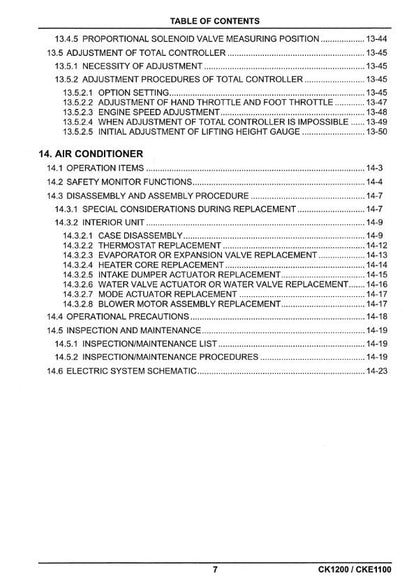 PDF - Kobelco Crawler Crane - CK1200 CKE1100 - Shop Manual - Workshop Service Repair Manual