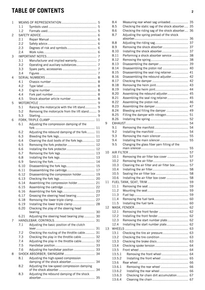 KTM 2014 - 85 SX 19/16 17/14 - Service Workshop Repair Manual