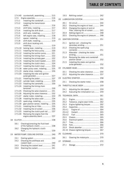 KTM 2016 - 250 SX-F Factory Edition - Service Workshop Repair Manual