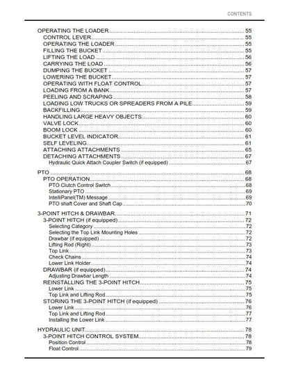 Kubota Tractor - L47TL M62TL - Operator Manual
