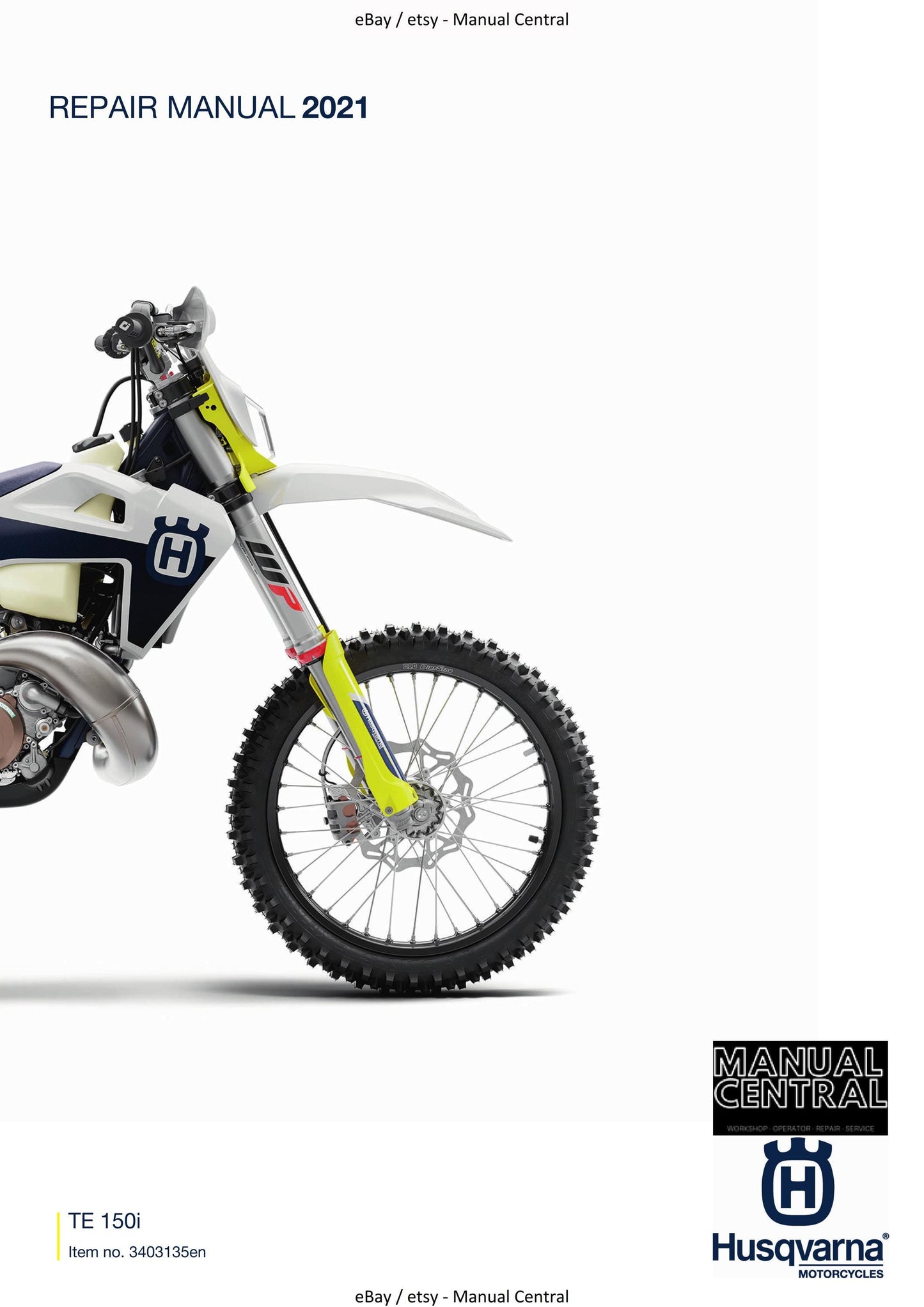 Husqvarna 2021 - TE 150i - Workshop Service Repair Manual