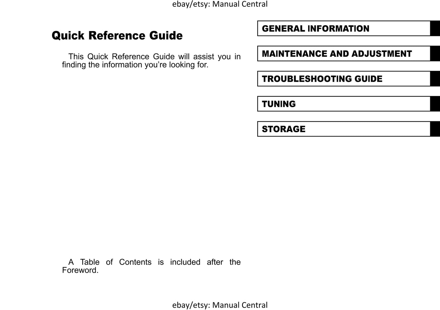 Kawasaki 2018 - KX250F - Owners Manual