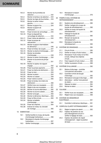 PDF - French Language - Husqvarna 2021 - FE 450 501 501s - Manuel De Reparation