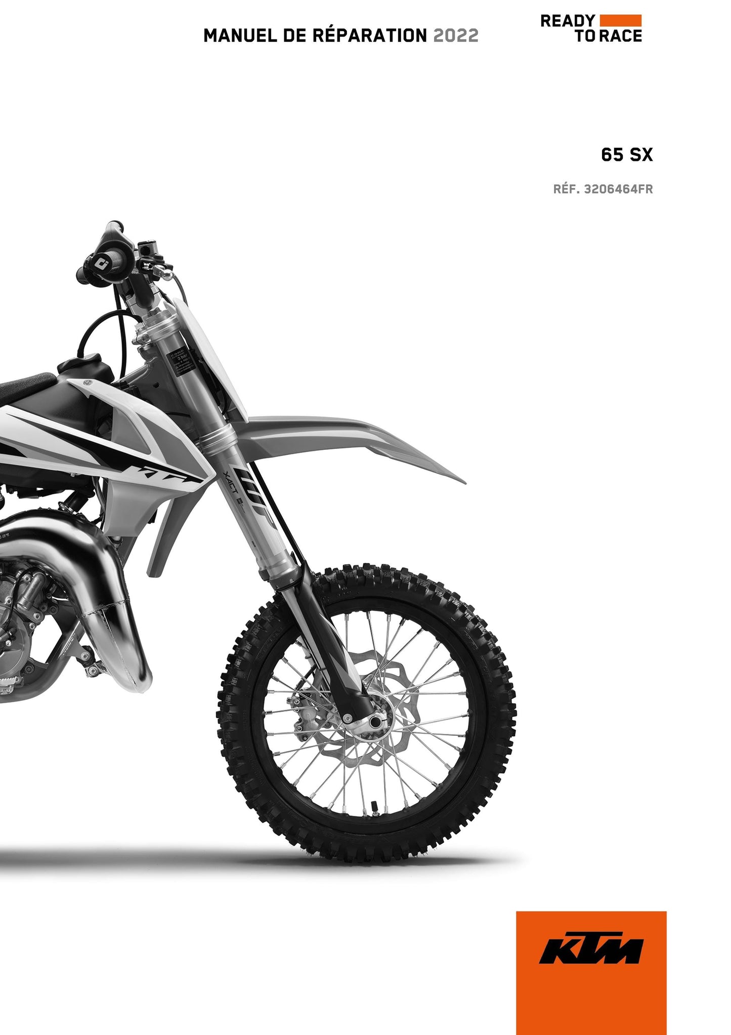 French Language - Ktm 2022 - 65 SX - Manuel De Reparation -  Service Workshop Repair Manual