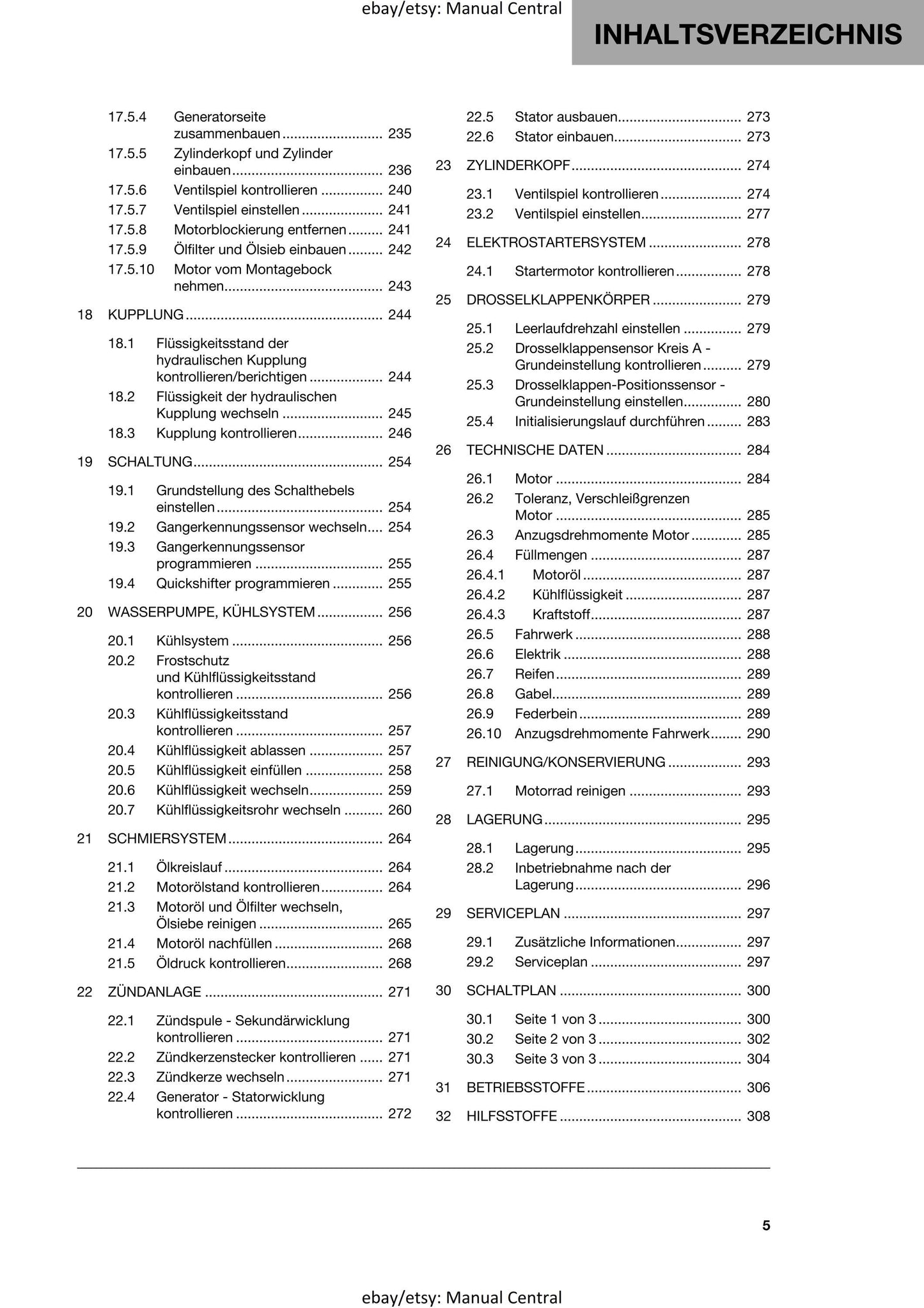 German Language - Husqvarna 2023 - FS 450 - Reparaturanleitung