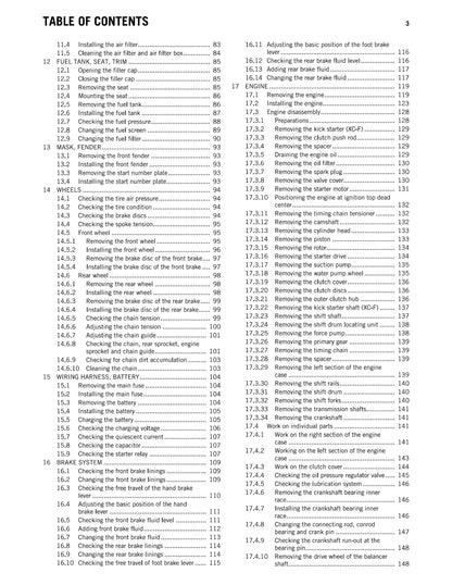 KTM 2012 - 350 SX-F Cairoli Replica Xc-f  - Workshop Service Repair Manual