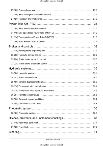 New Holland - T8.275 T8.300 T8.330 T8.360 T8.390 T8.420 CVT Tractor - Workshop Service Repair Manual