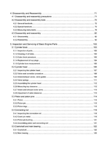 Yanmar Marine Diesel Engine -  3jh4 4jh4  - Service Workshop Repair Manual