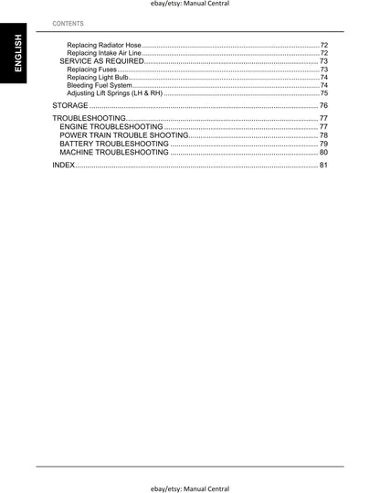 Kubota Front Mower - Operator Manual - F2690E F2690 F3990