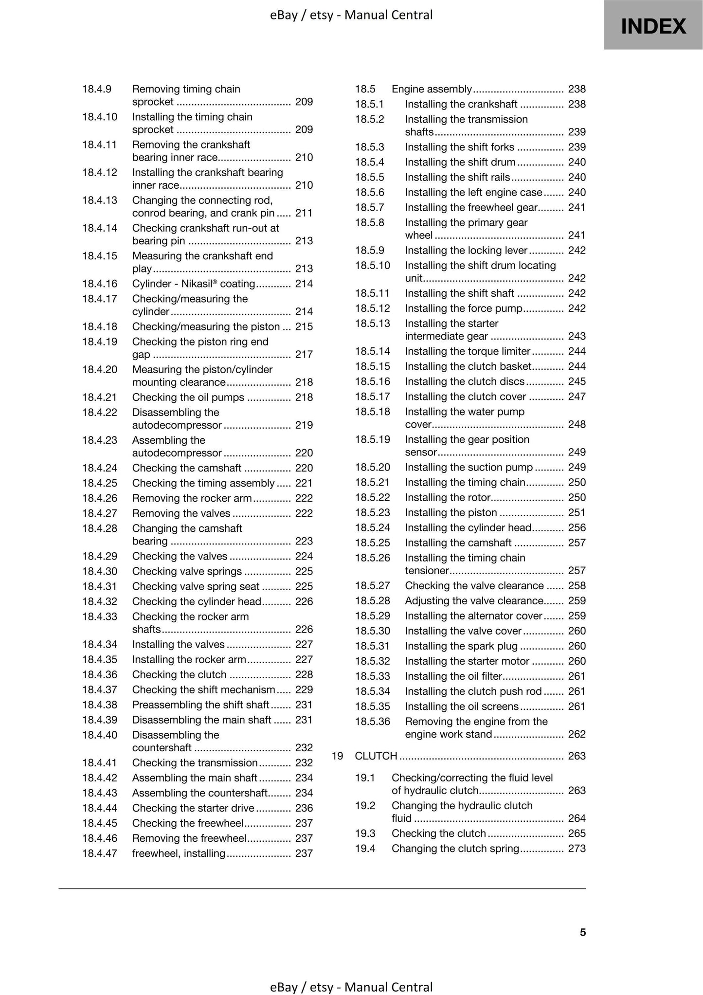 Husqvarna 2021 - FE 450 501 501s - Workshop Service Repair Manual