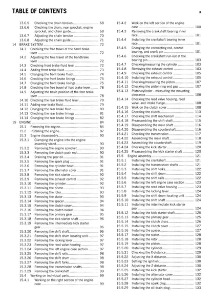 KTM 2014 - 85 SX 19/16 17/14 - Service Workshop Repair Manual