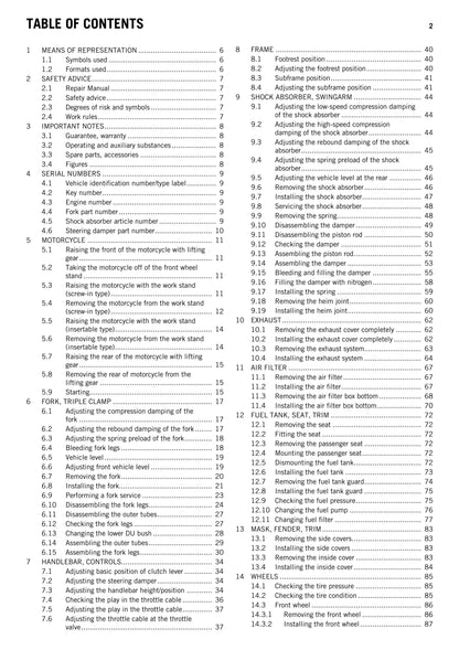 KTM 2015 - 1190 RC8 R - Service Workshop Repair Manual