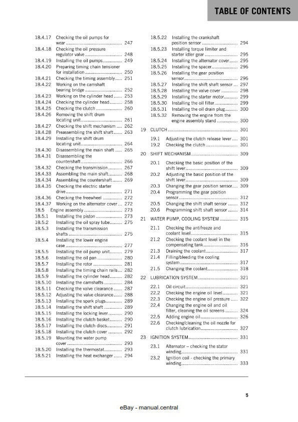 KTM 2018 - 790 Duke L - Service Workshop Repair Manual