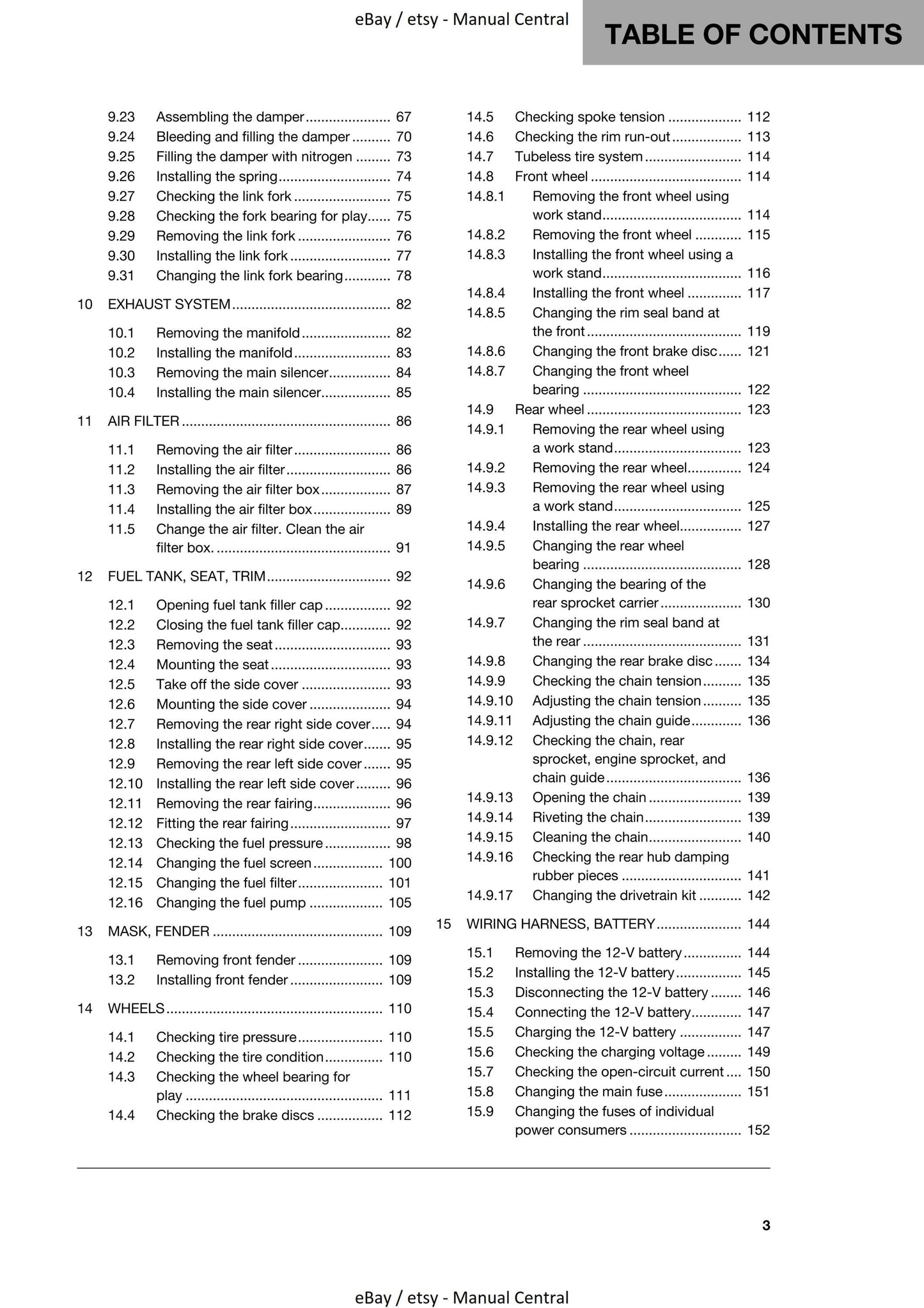 Husqvarna 2019 - 701 Supermoto - Workshop Service Repair Manual