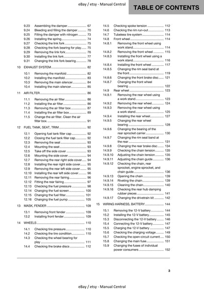 Husqvarna 2019 - 701 Supermoto - Workshop Service Repair Manual