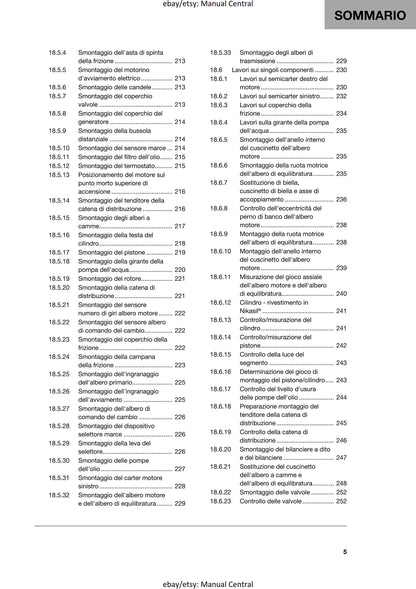 PDF - Italian Language - Husqvarna 2019 - Svartpilen 701 Style - Manuale Di Riparazione
