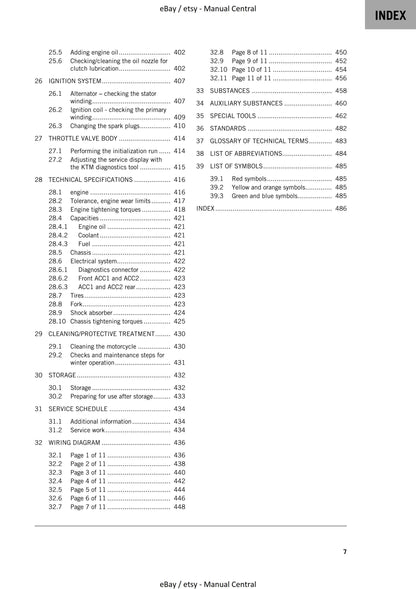 KTM 2023 - 890 Adventure R - Service Workshop Repair Manual